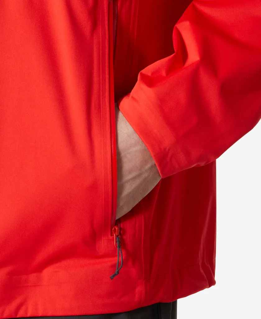 MOMENTUM 3L STRETCH JACKET, Alert Red