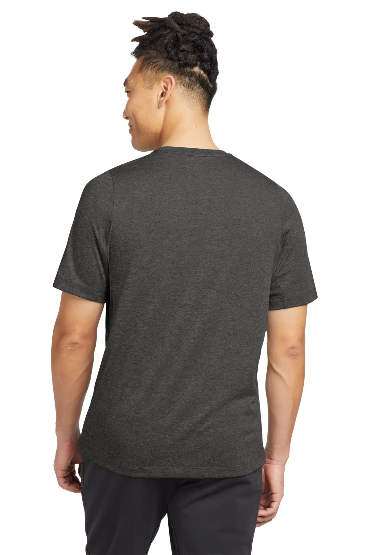 New Era  Series Performance Crew Tee. NEA200 Graphite