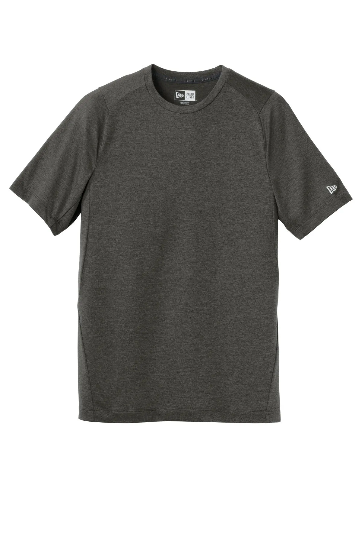 New Era  Series Performance Crew Tee. NEA200 Graphite