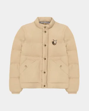 NEW TOGS PUFFER IN BEIGE