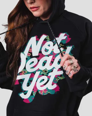 NOT DEAD YET - ELECTRIC - Hoodie - Black