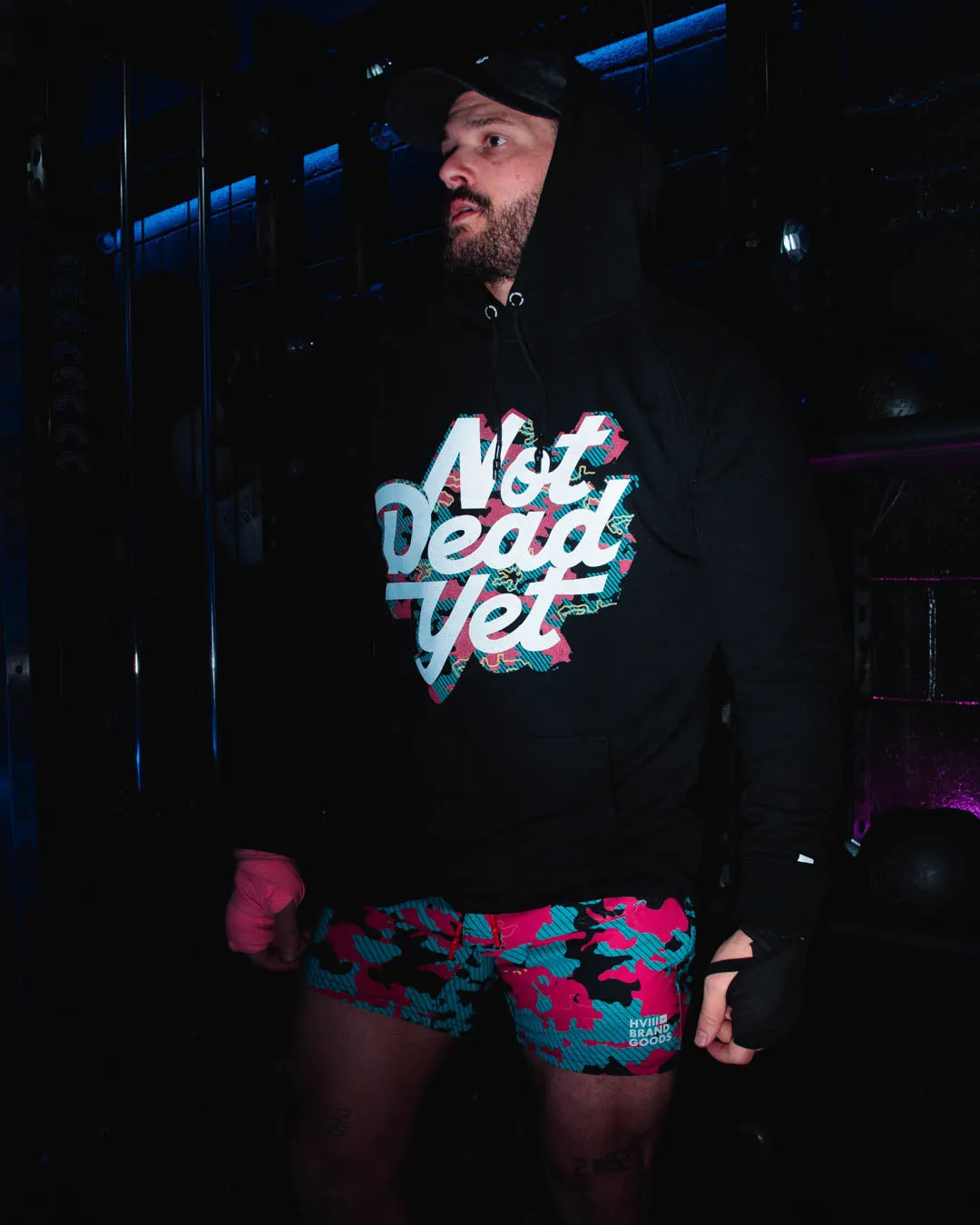 NOT DEAD YET - ELECTRIC - Hoodie - Black