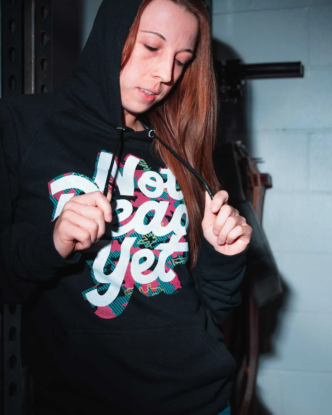 NOT DEAD YET - ELECTRIC - Hoodie - Black