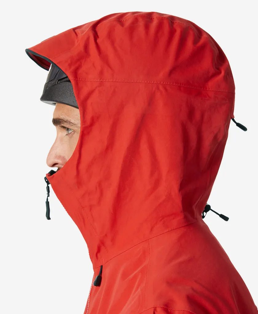 ODIN 9 WORLDS INFINITY 3L JACKET, Infinity red