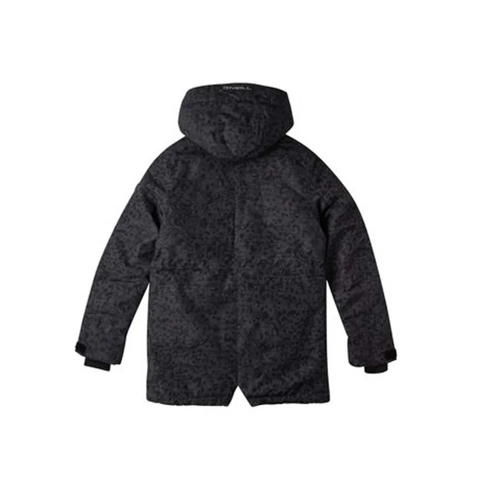 ONeill Zeolite Girls Jacket Grey Print / Black