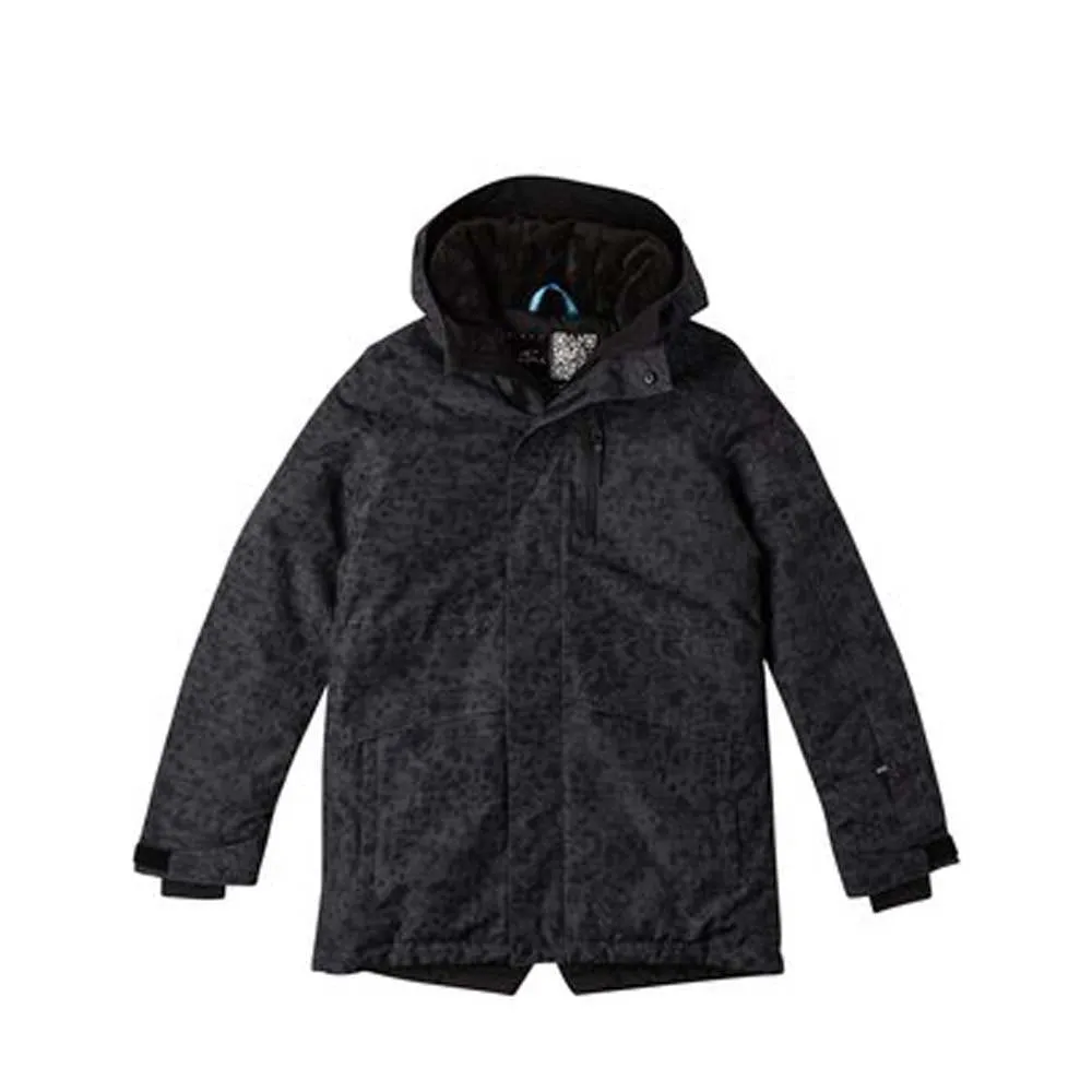 ONeill Zeolite Girls Jacket Grey Print / Black