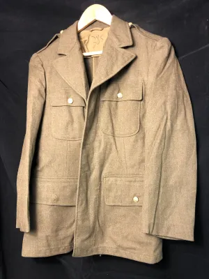 Original WW2 US Army Class A Dress Jacket 1941 - Private Ryan Prop - 38" STUB