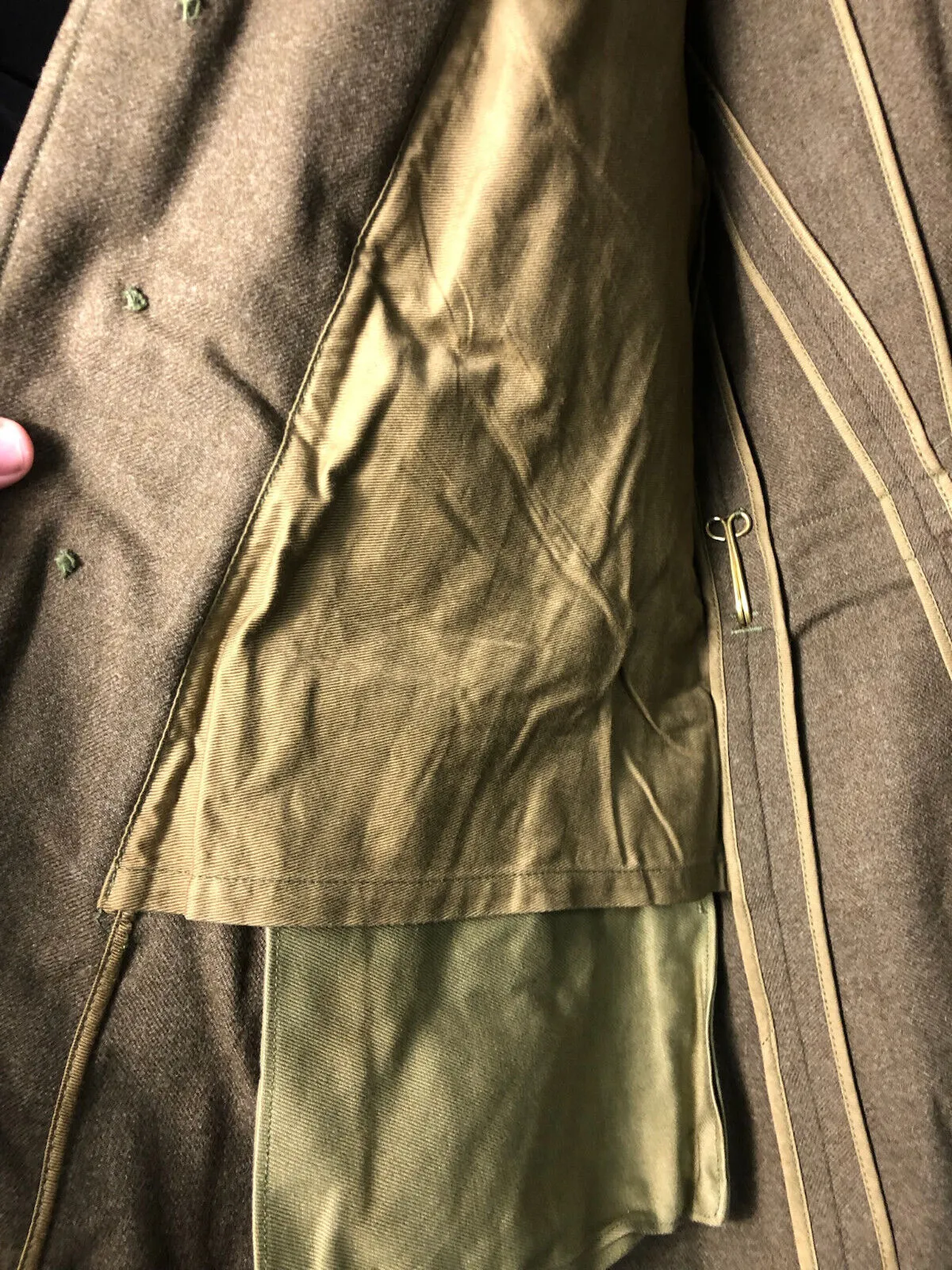 Original WW2 US Army Class A Dress Jacket 1941 - Private Ryan Prop - 38" STUB