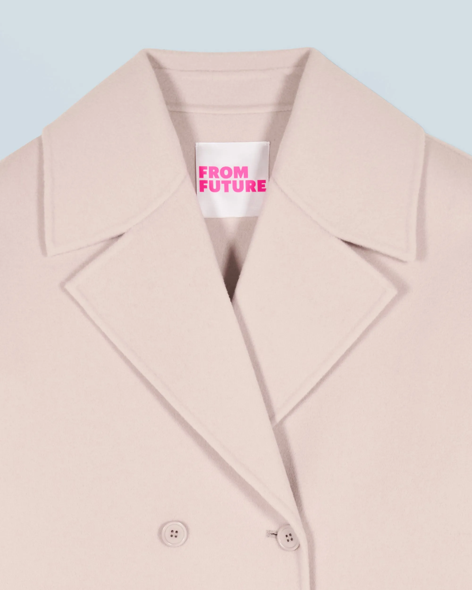 Outerwear Peacoat Jacket (W24 / WOMEN / Sand)