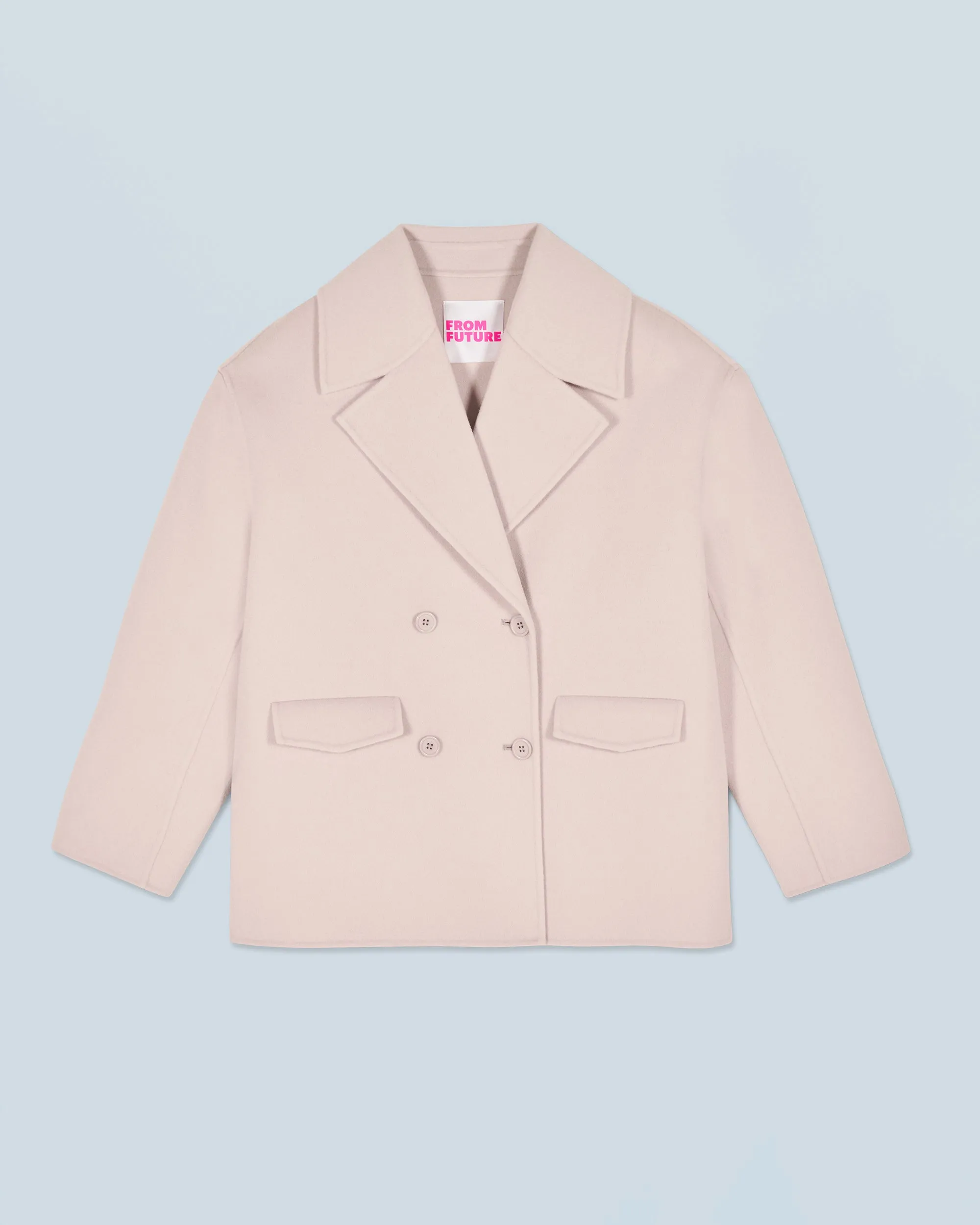 Outerwear Peacoat Jacket (W24 / WOMEN / Sand)