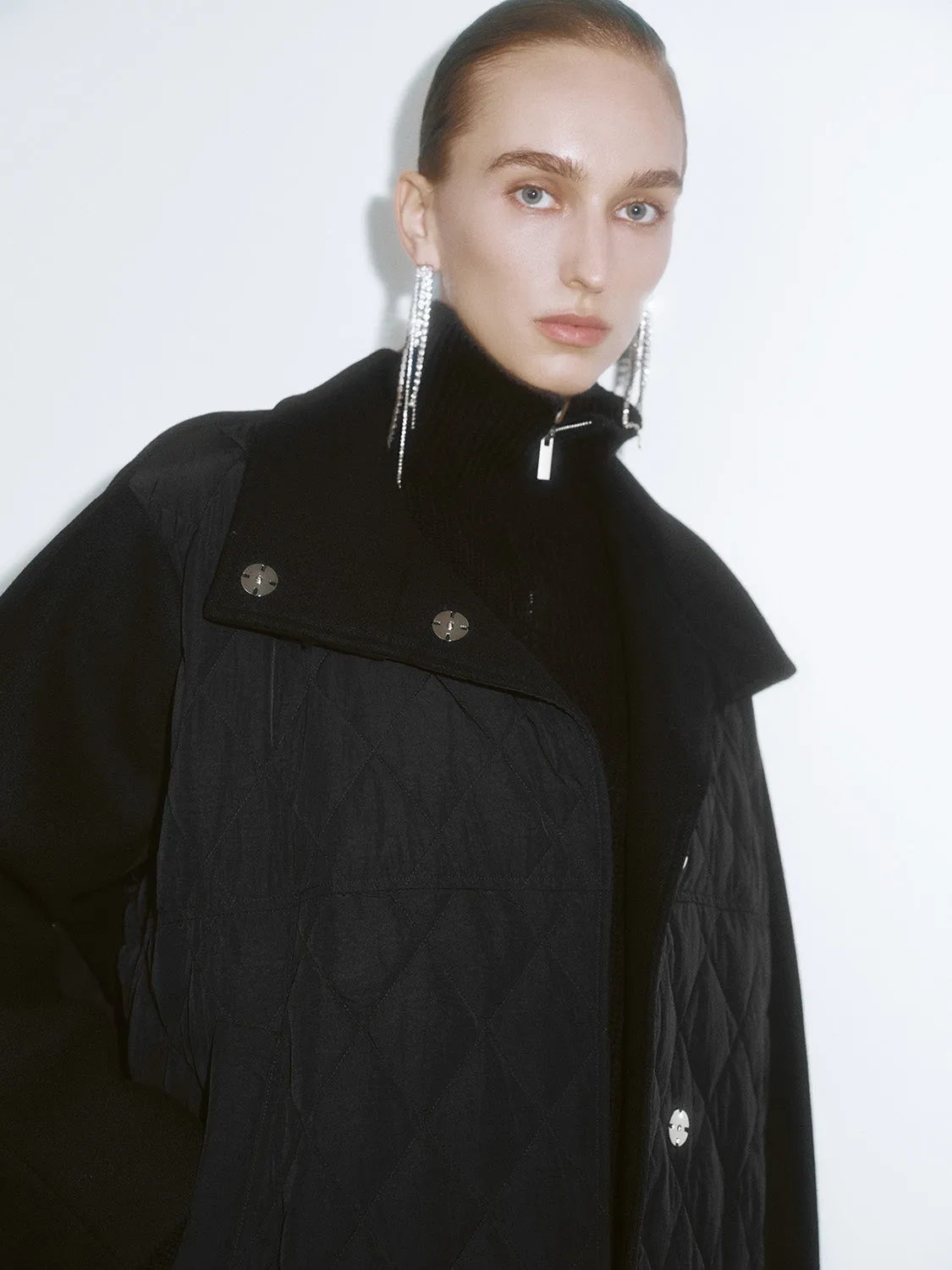 Oversized Quilted Down Outerwear