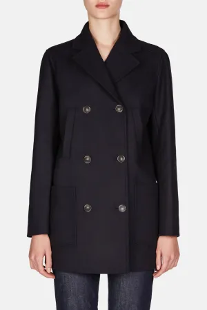 Pea Coat - Dark Navy