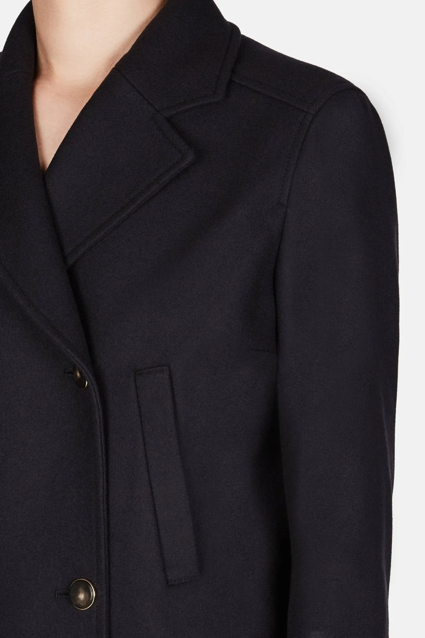 Pea Coat - Dark Navy