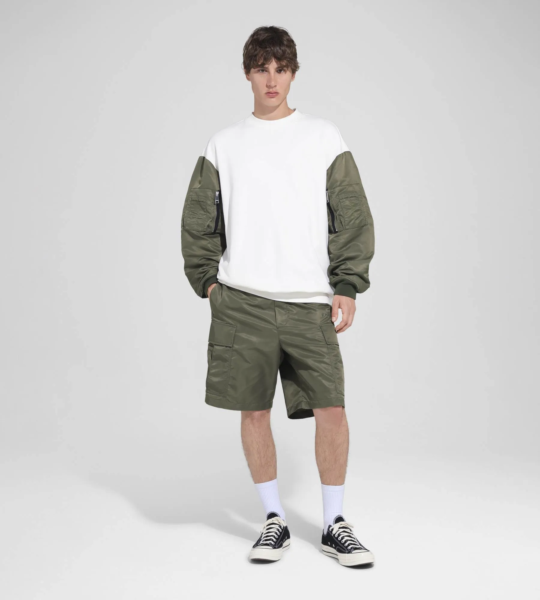 PELER SATIN SWEATSHIRT