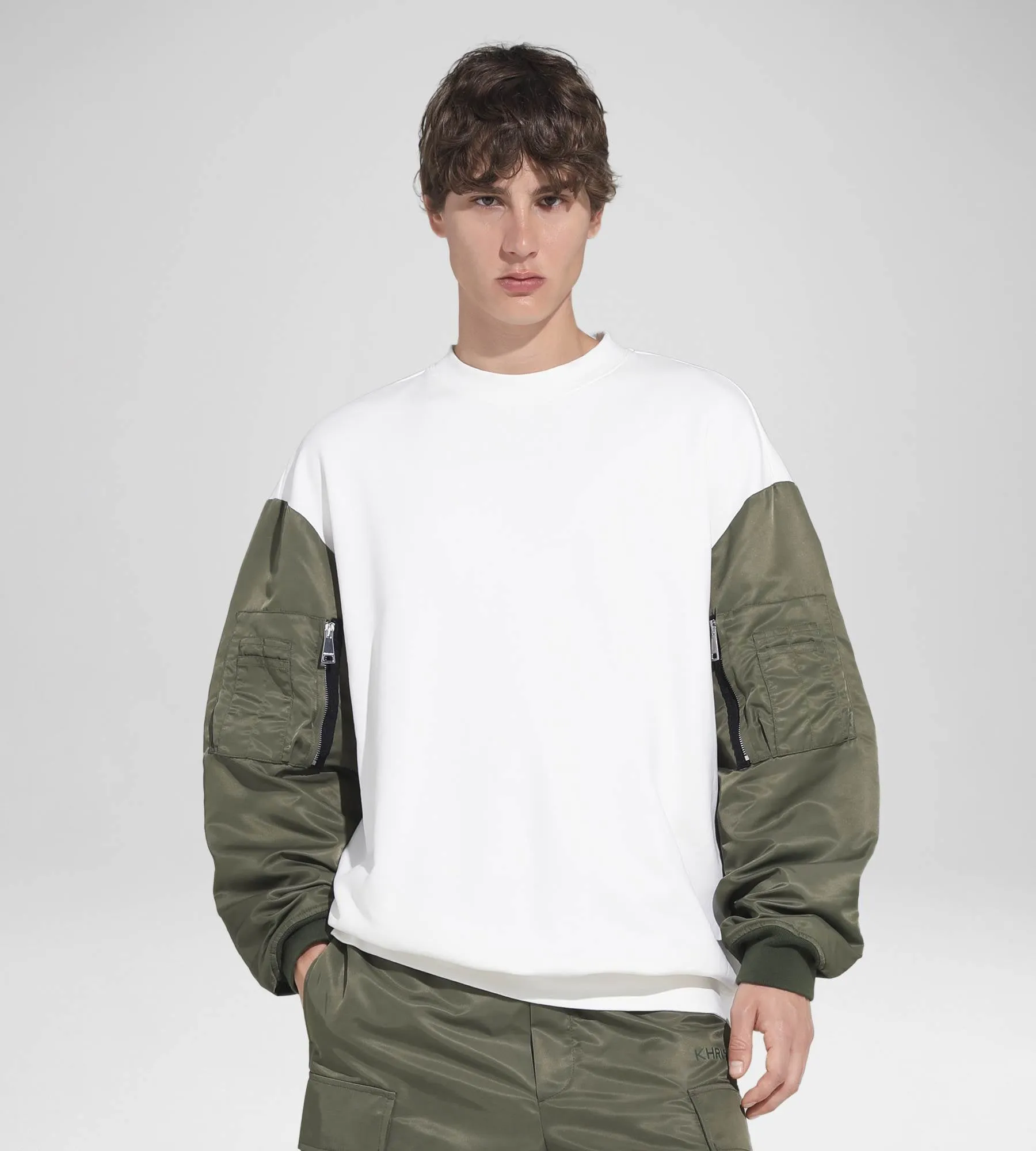 PELER SATIN SWEATSHIRT