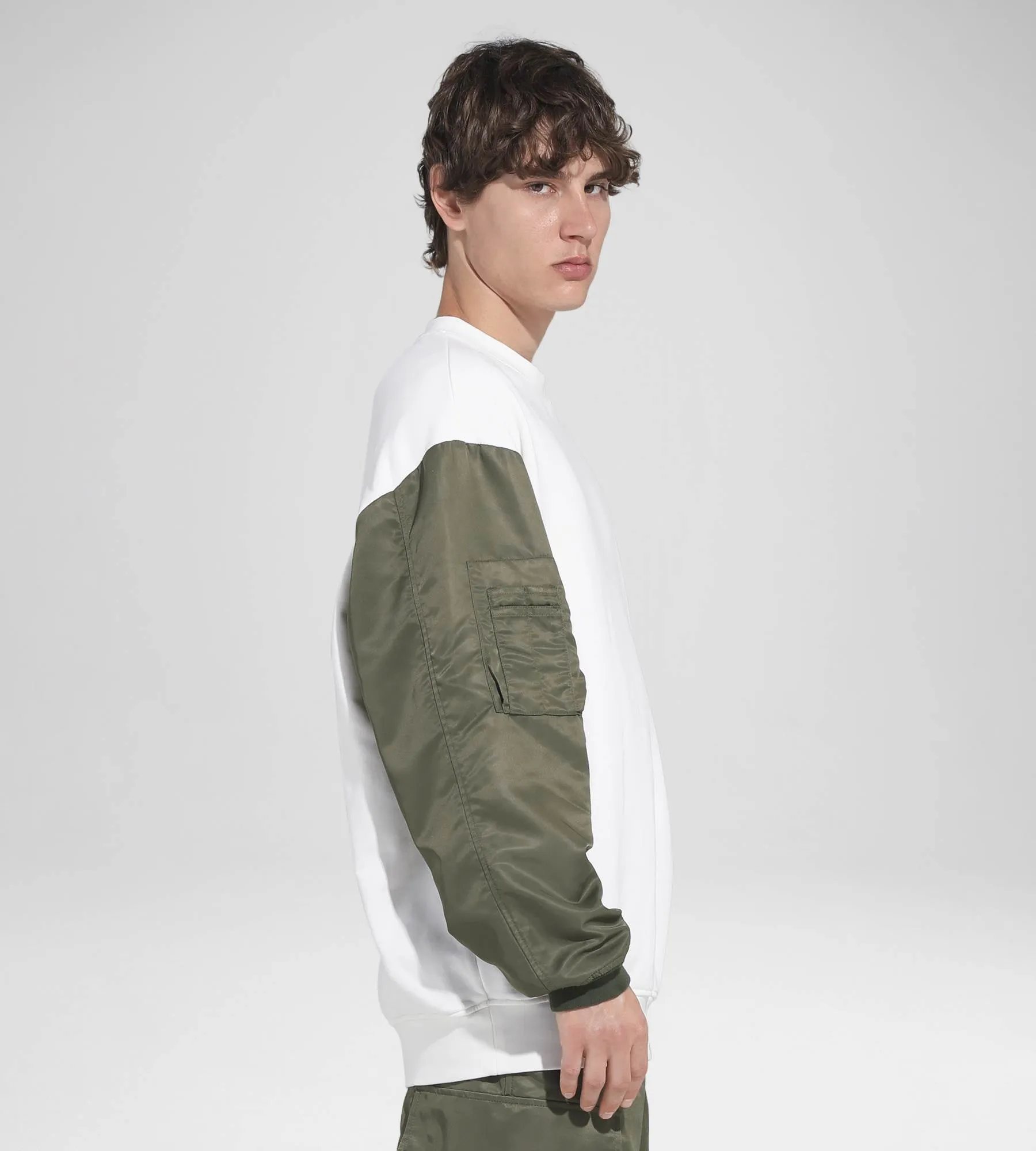 PELER SATIN SWEATSHIRT