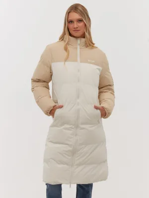 Phyllis Two-Tone Long Parka