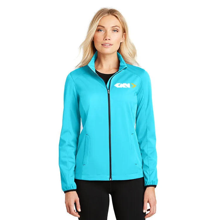 Port Authority - Ladies Active Soft Shell Jacket. L717.