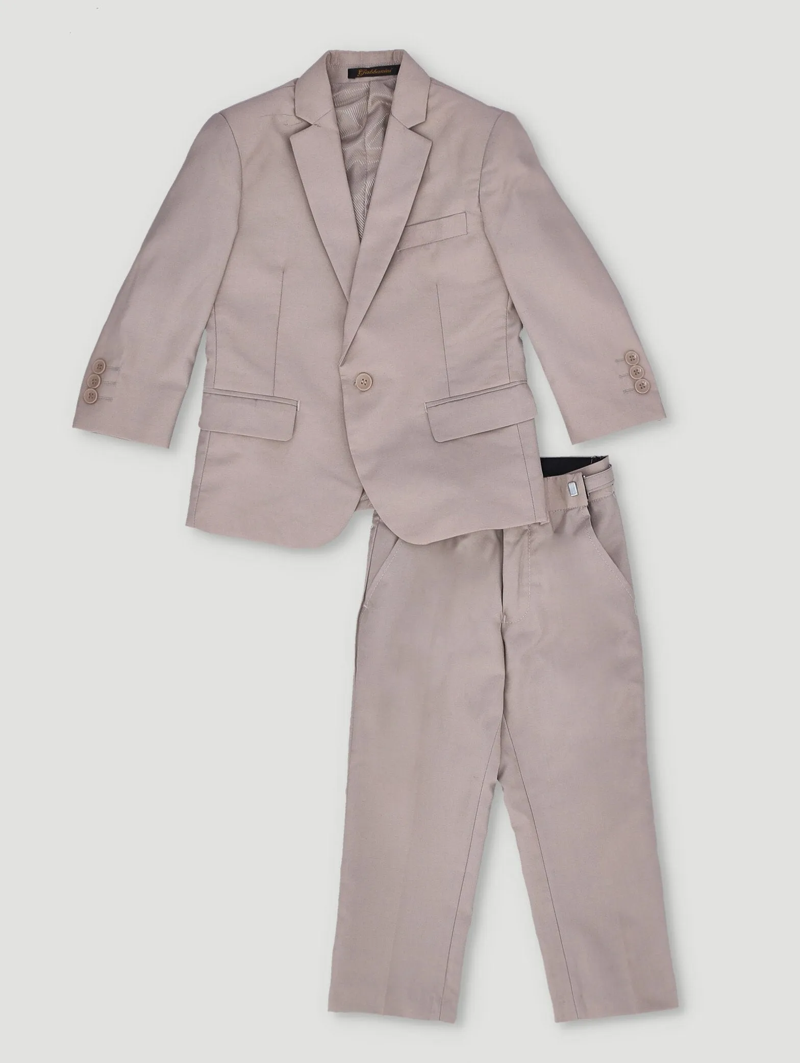 Pre-Boys Formal Suit Jacket - Stone