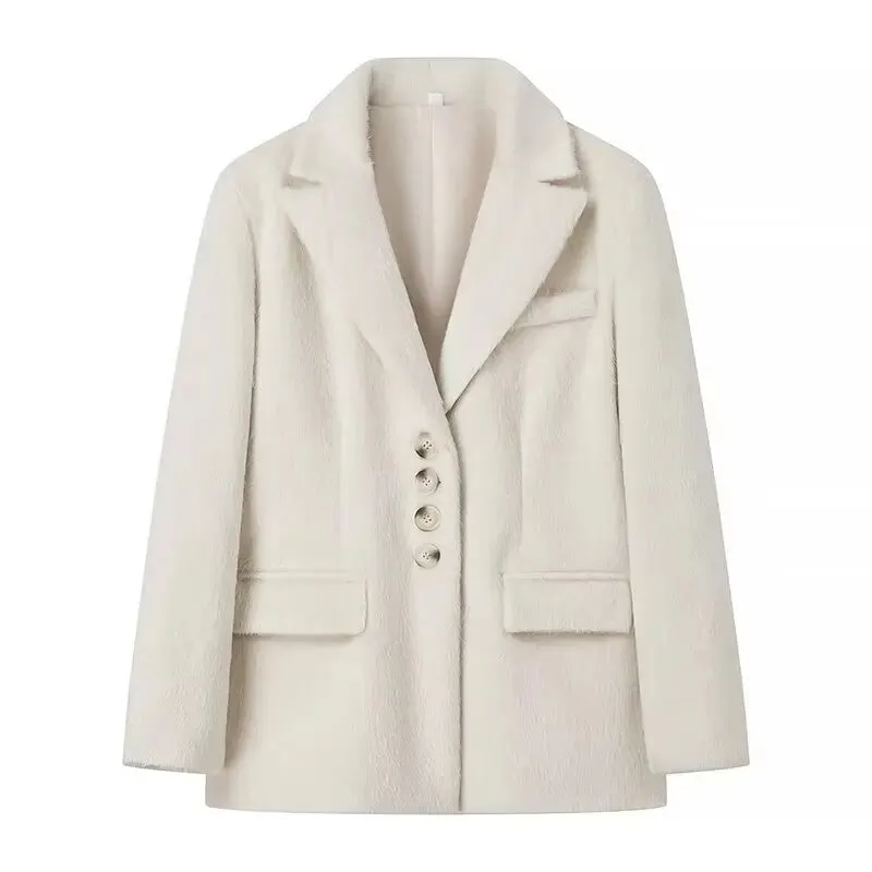PRISCILLA | PLUSH COSY COAT