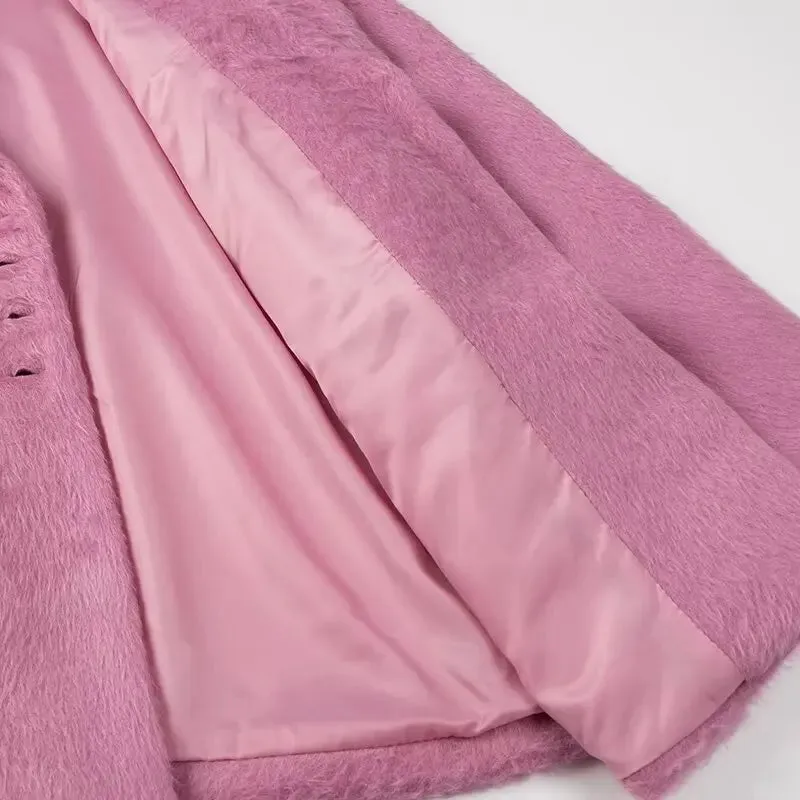 PRISCILLA | PLUSH COSY COAT