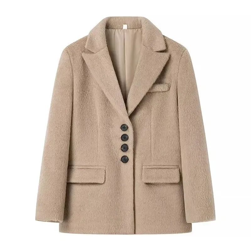 PRISCILLA | PLUSH COSY COAT