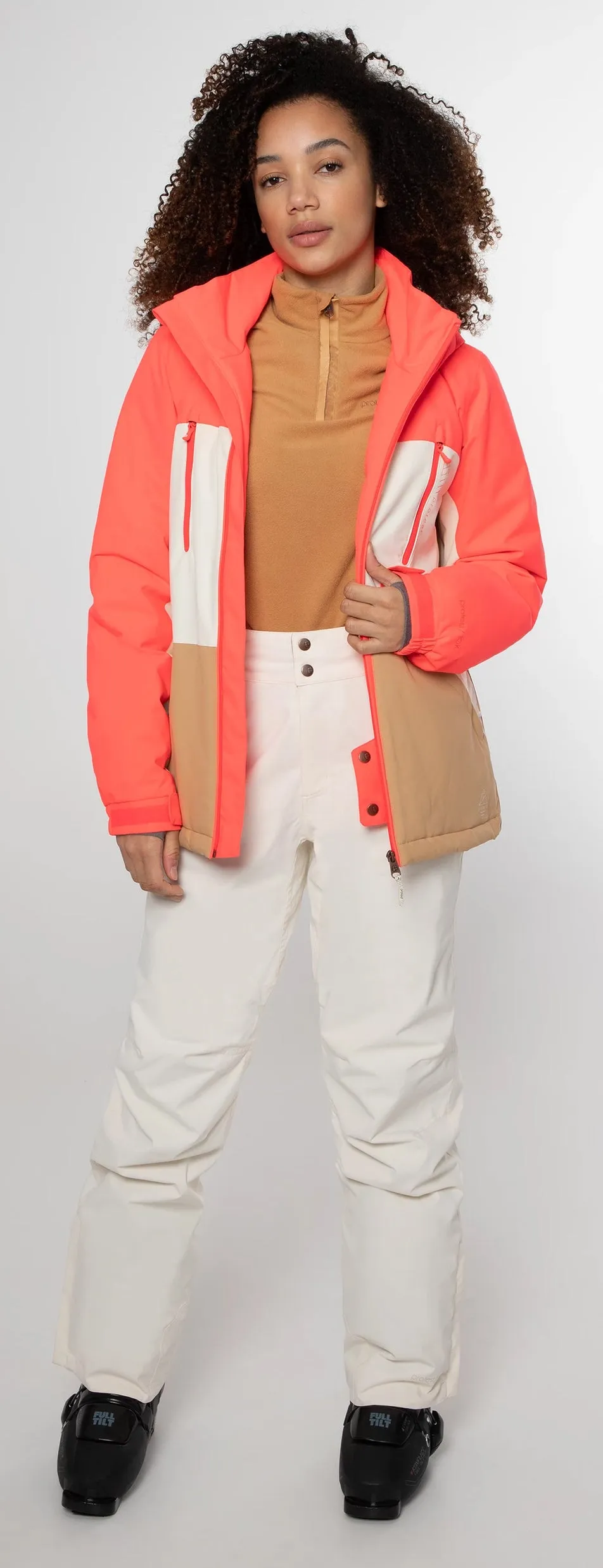 Protest Baow Jacket Womens Hibis Kiss