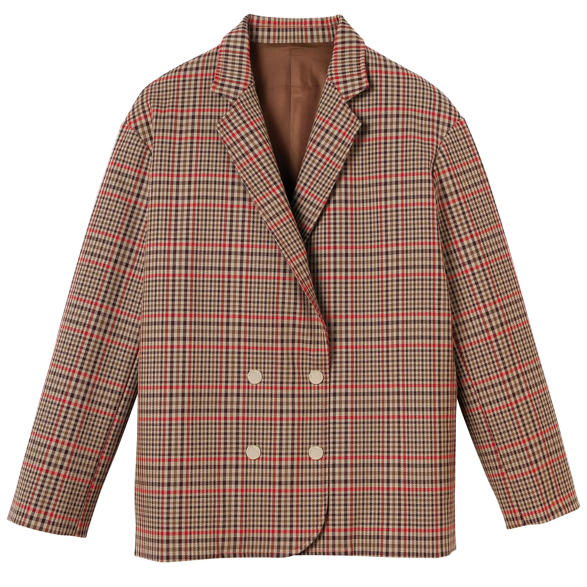 Prêt à Porter Chaine Pea Coat - Cognac