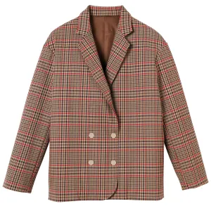 Prêt à Porter Chaine Pea Coat - Cognac