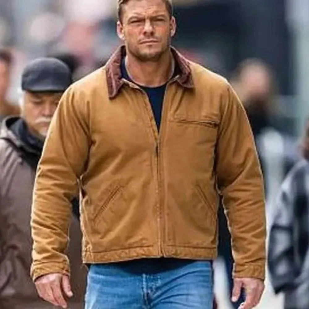 Reacher S02 Jack Reacher Brown Jacket