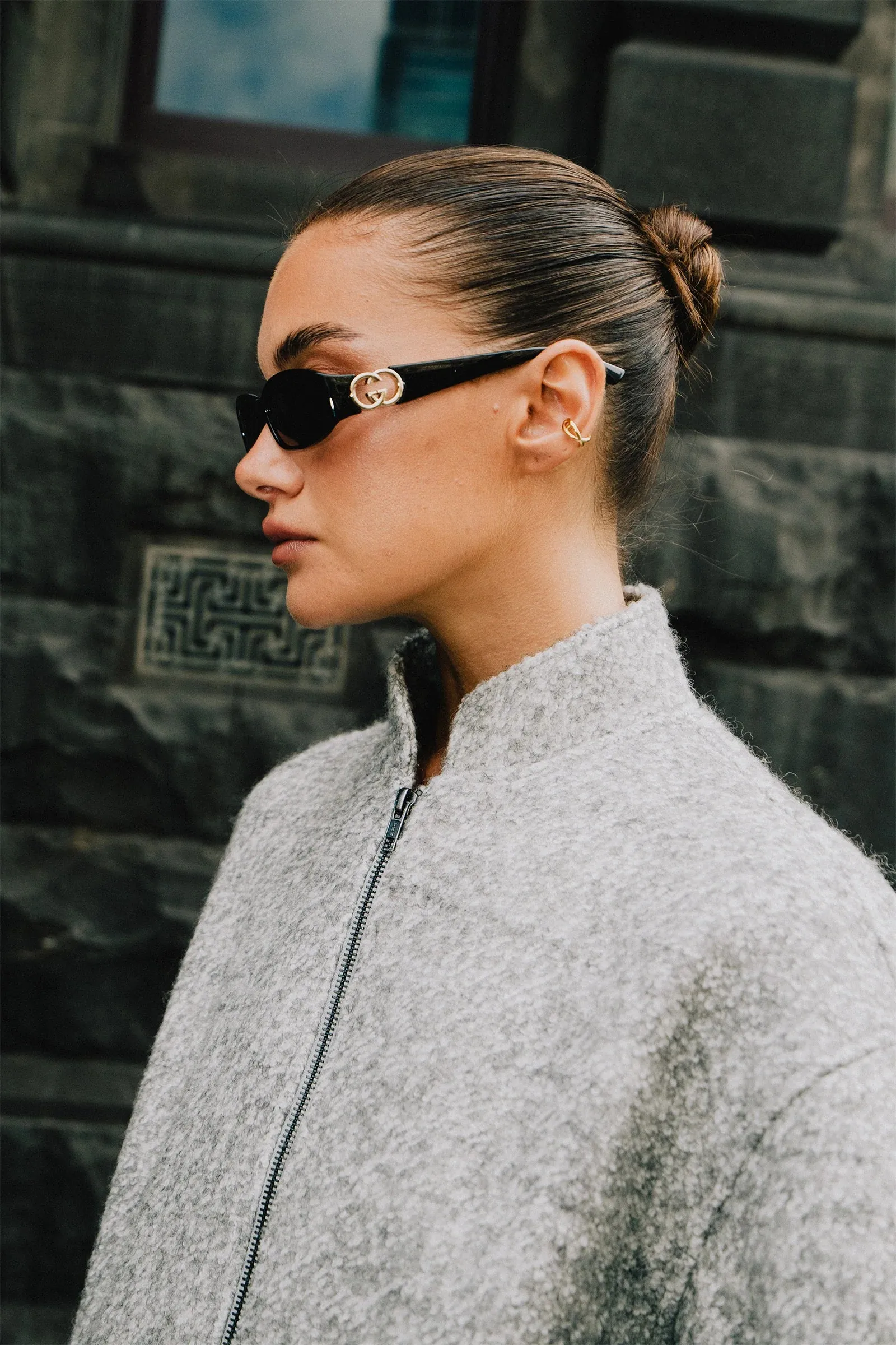 Reece Boucle Bomber
