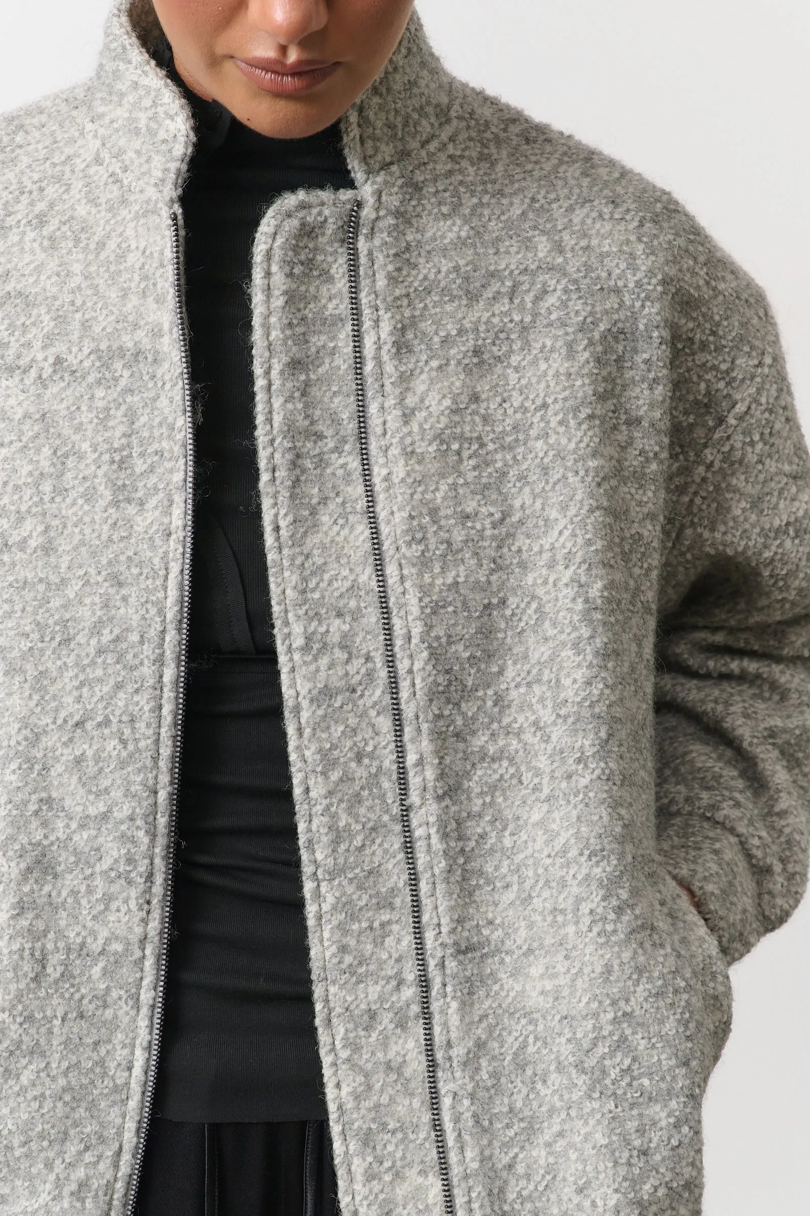 Reece Boucle Bomber