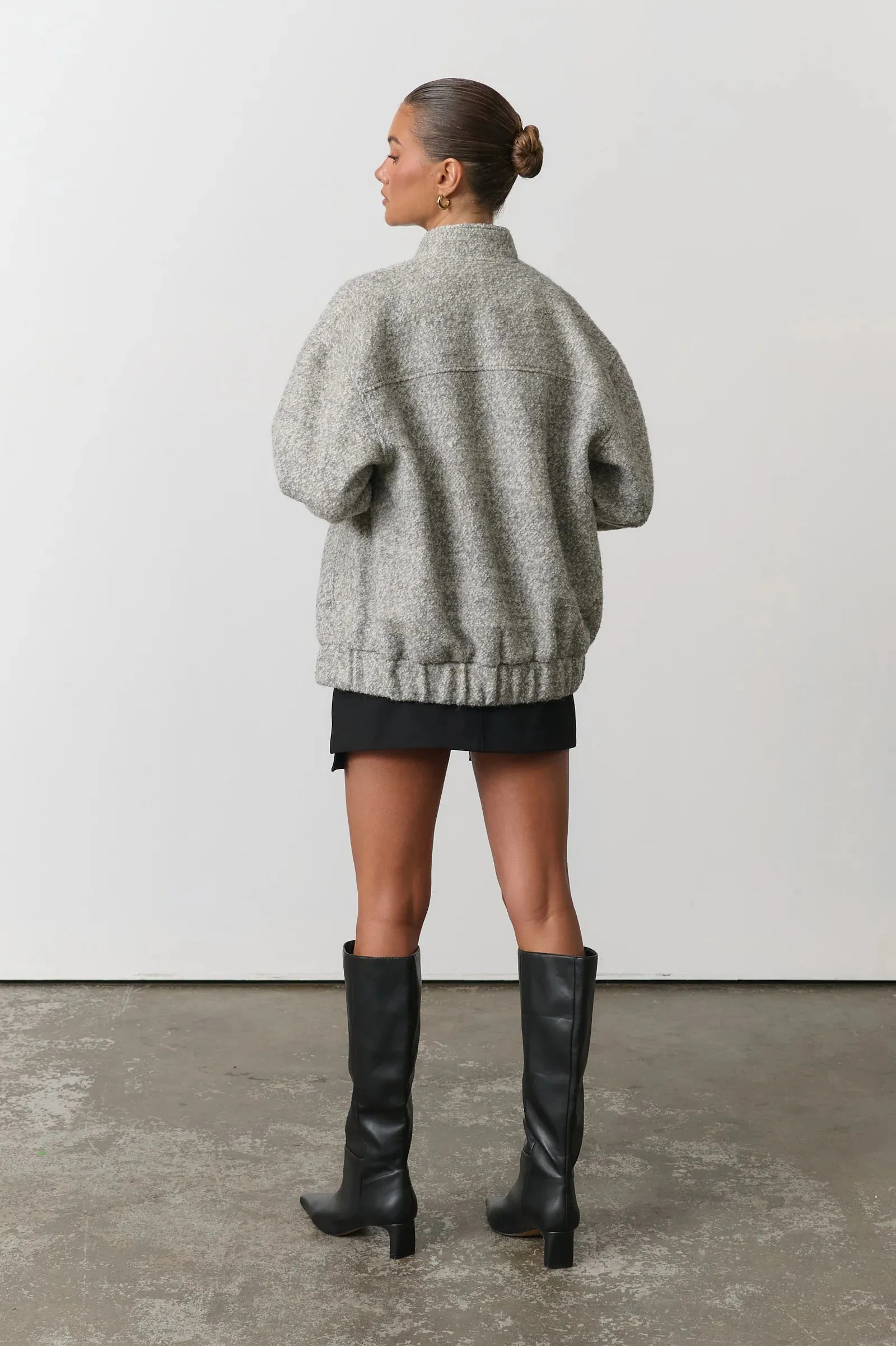 Reece Boucle Bomber