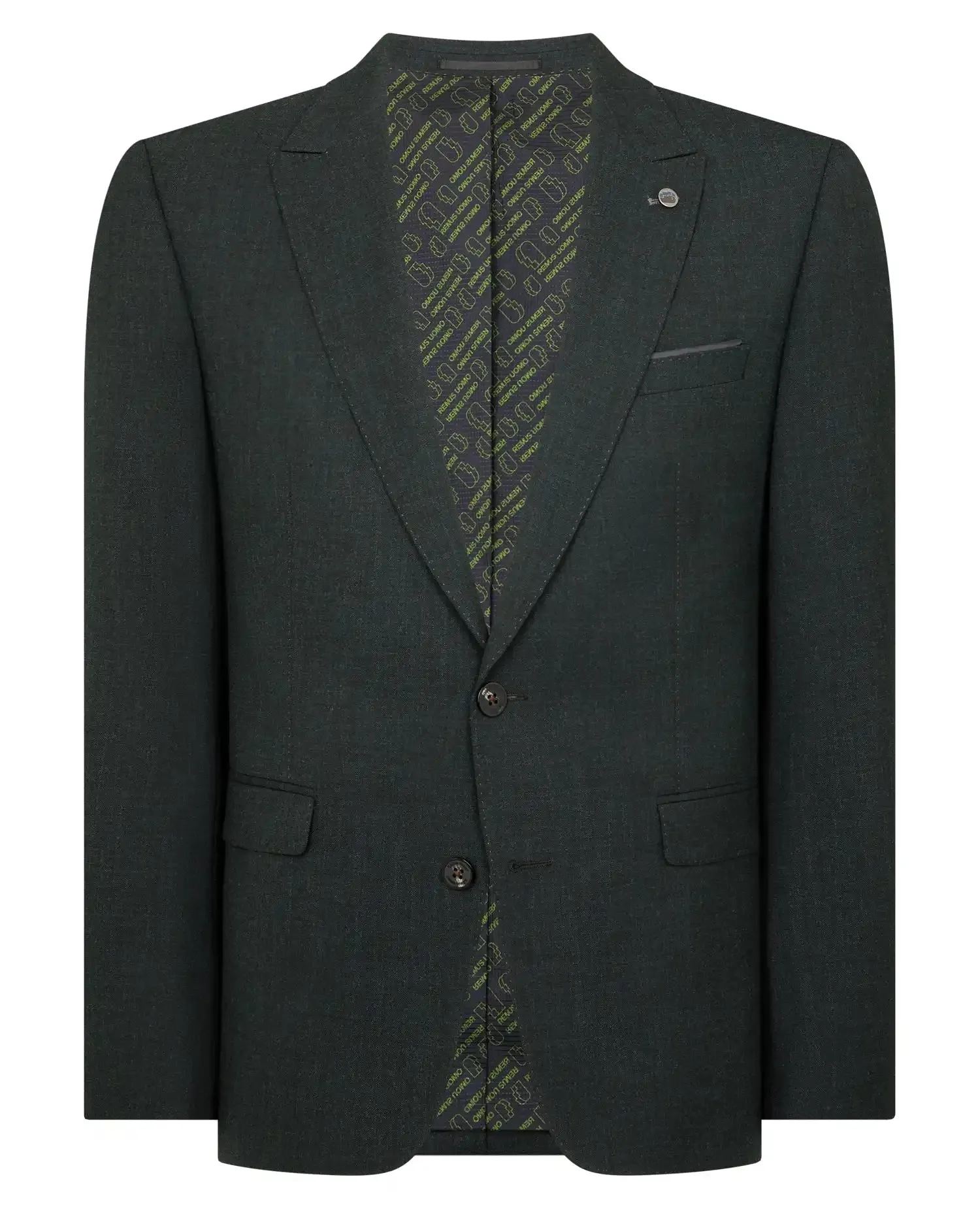 Remus Uomo Peppe Tapered Fit Mix & Match Suit Dark Green
