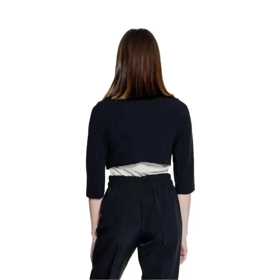 Rinascimento Women's 3/4 Sleeve Black Blazer Spring/Summer Collection