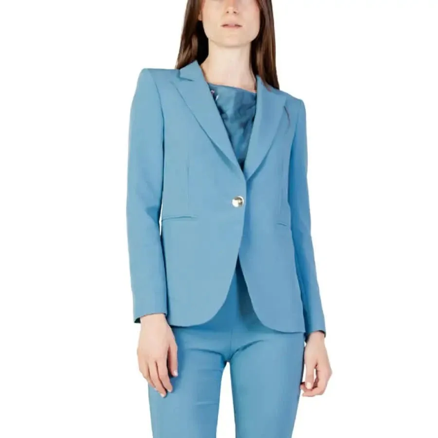Rinascimento Women's Turquoise Blazer