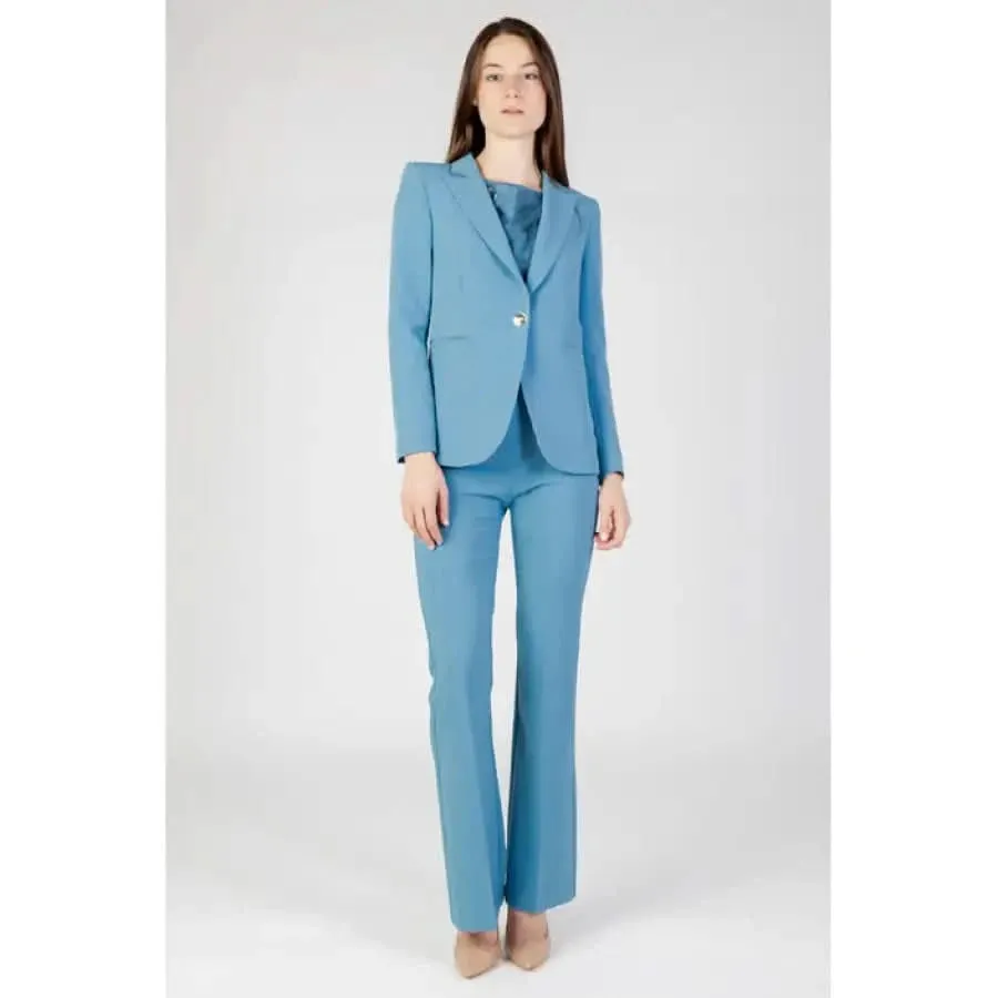 Rinascimento Women's Turquoise Blazer