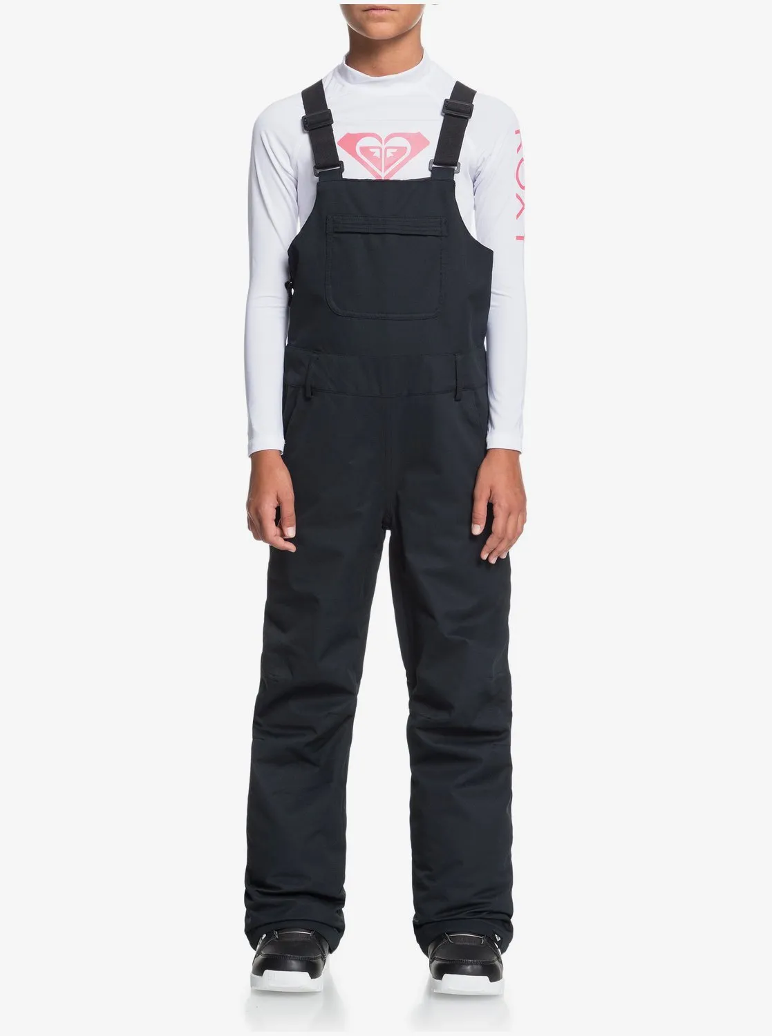 Roxy Non Stop Girls Bib Pants Black