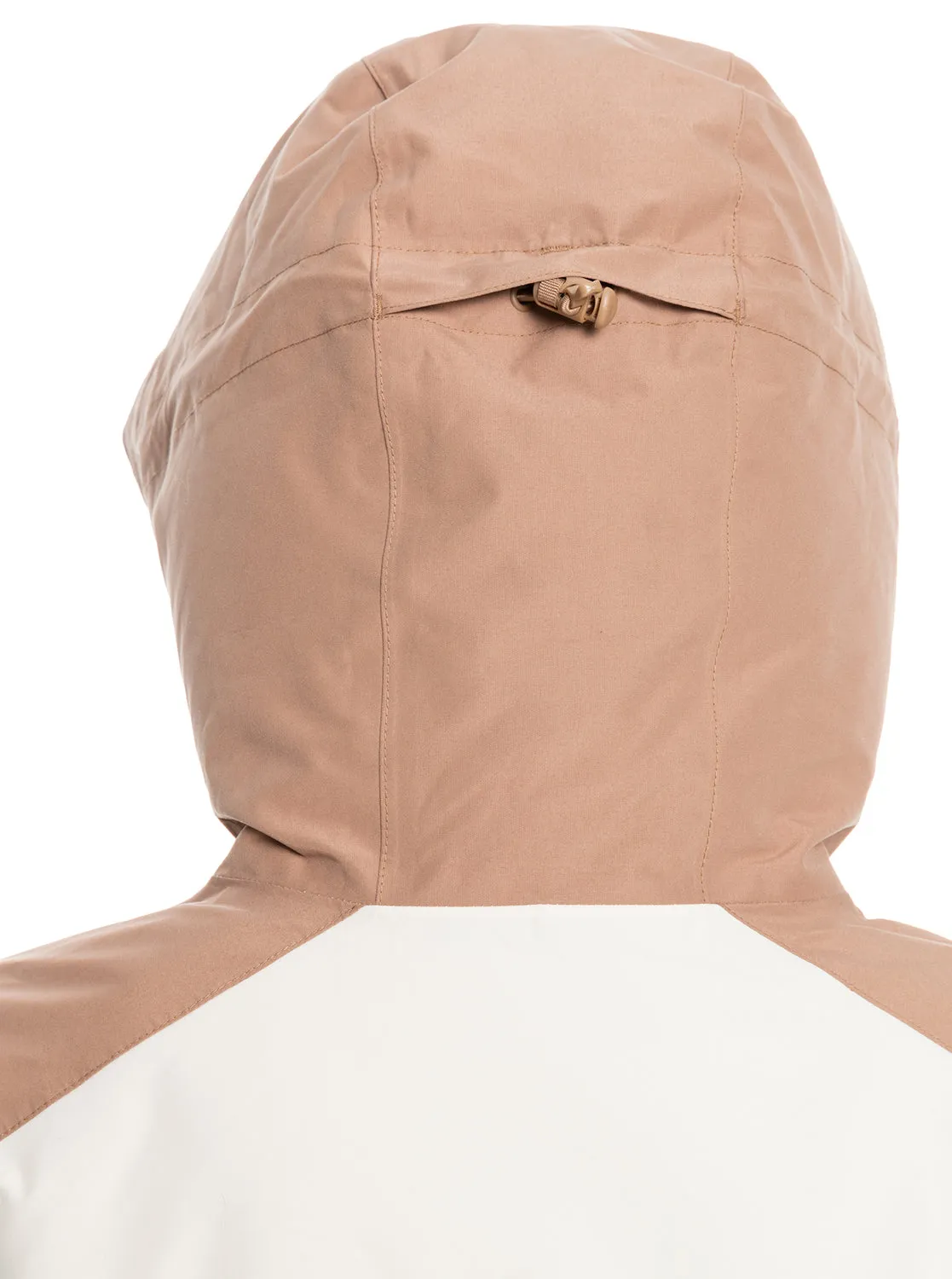 Roxy Ravine Hoodie Jacket Parchment