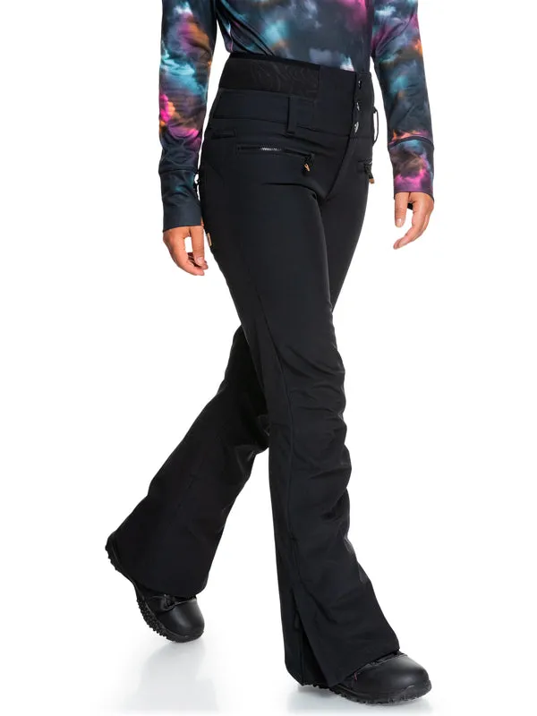 Roxy Rising High Womens Pants Black