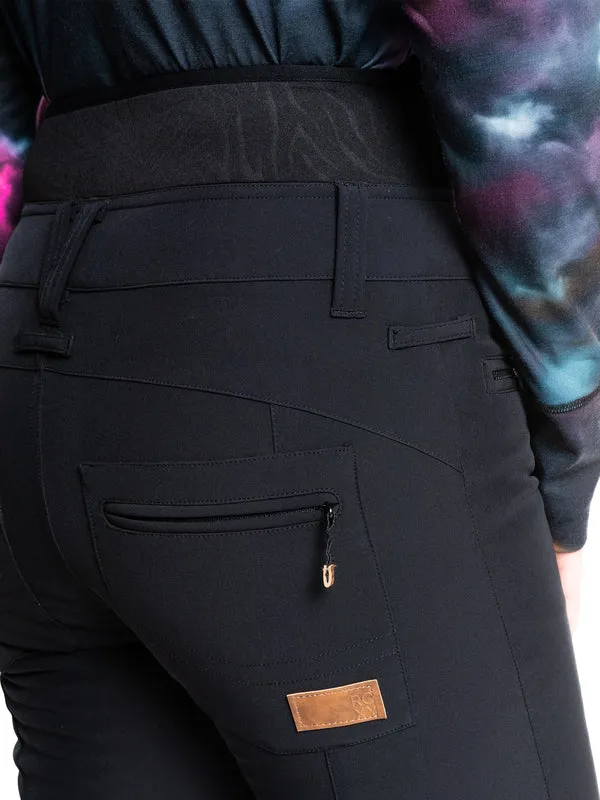 Roxy Rising High Womens Pants Black