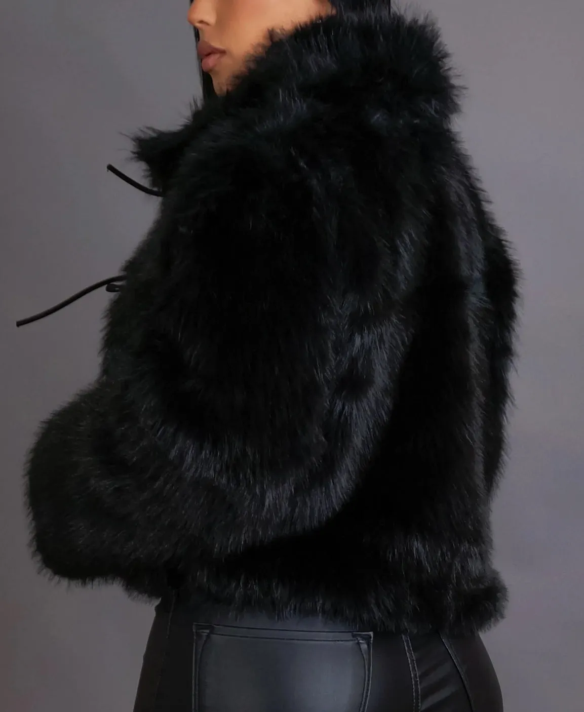 Rub Me Faux Fur Jacket