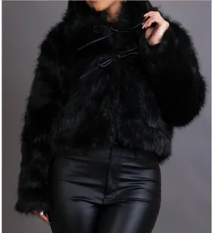 Rub Me Faux Fur Jacket