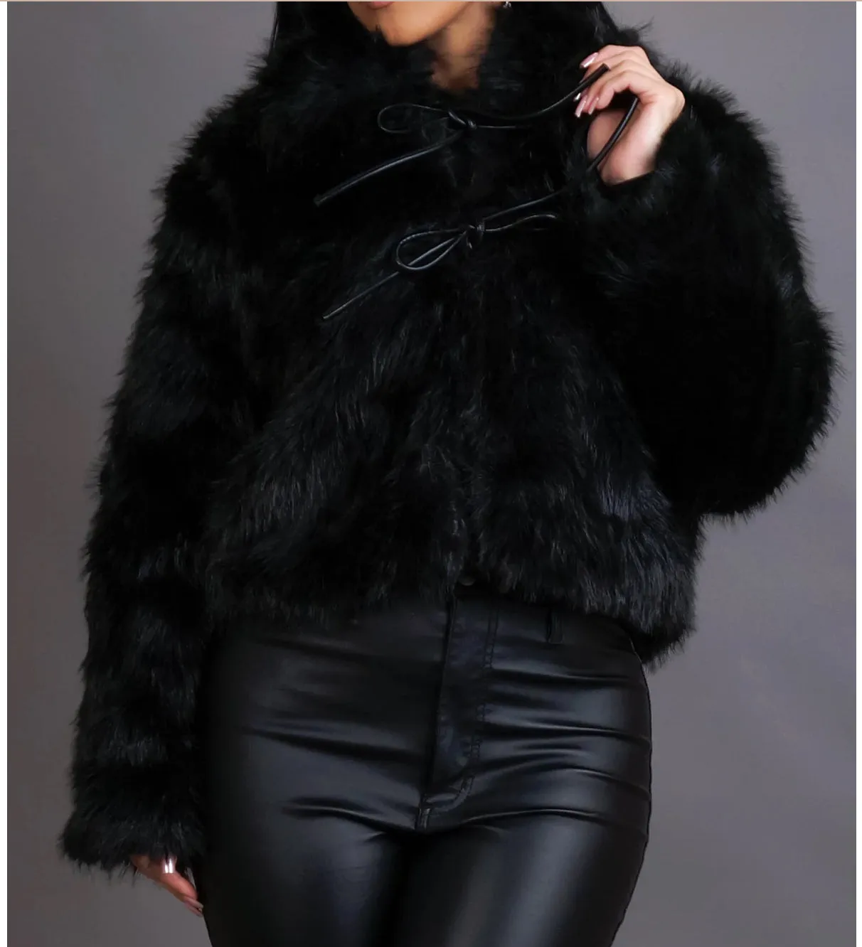 Rub Me Faux Fur Jacket