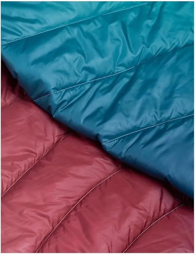 Rumpl Original Puffy Blanket - Warm Puffy Camping Blanket, 100% Recycled Polyester Insulation, Lightweight, Packable, Water-Resistant, Outdoor Puffer Blanket, 52"x75", Arizona Fade