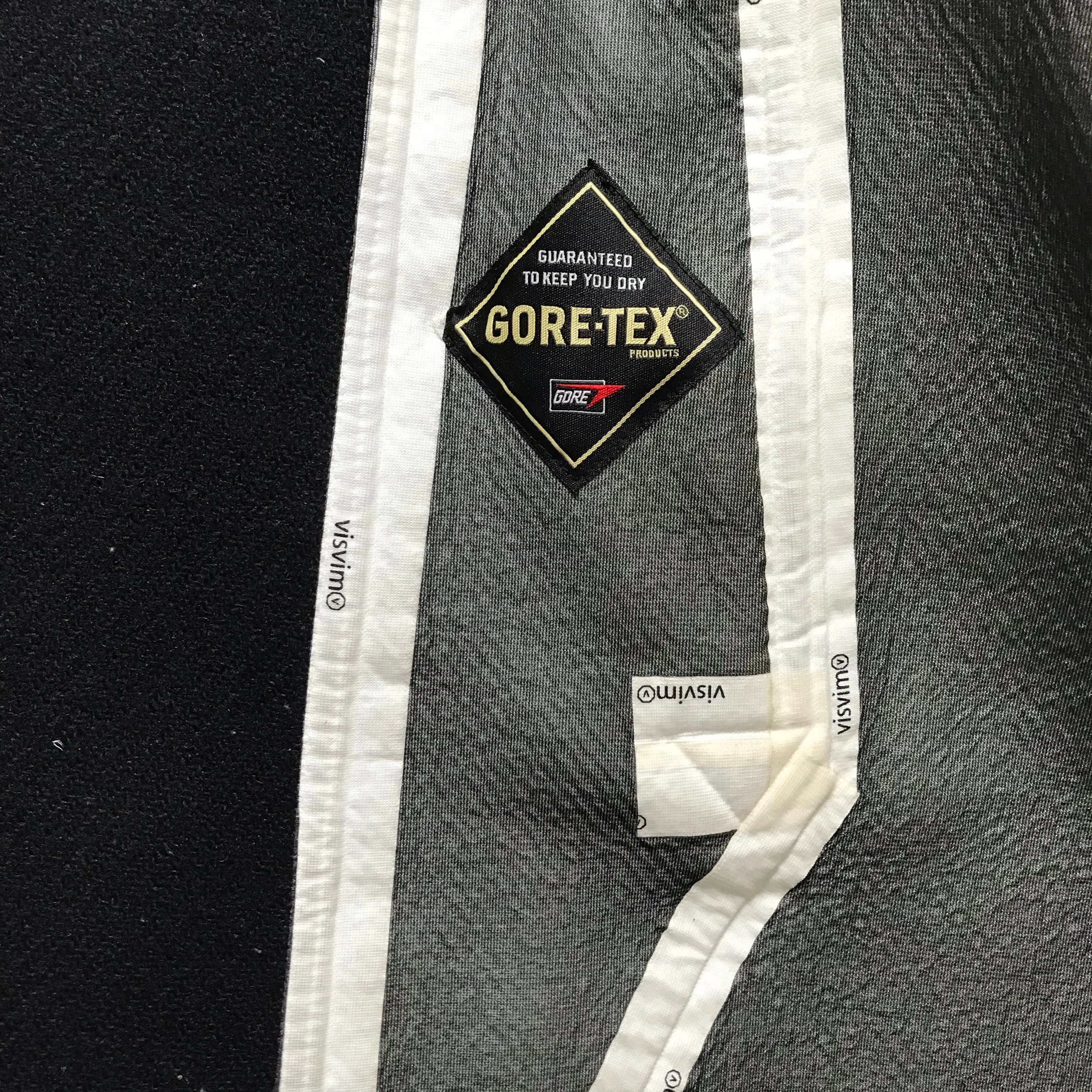 [S] Visvim 06AW Lieutenant Wool Gore Tex Pea Coat Black