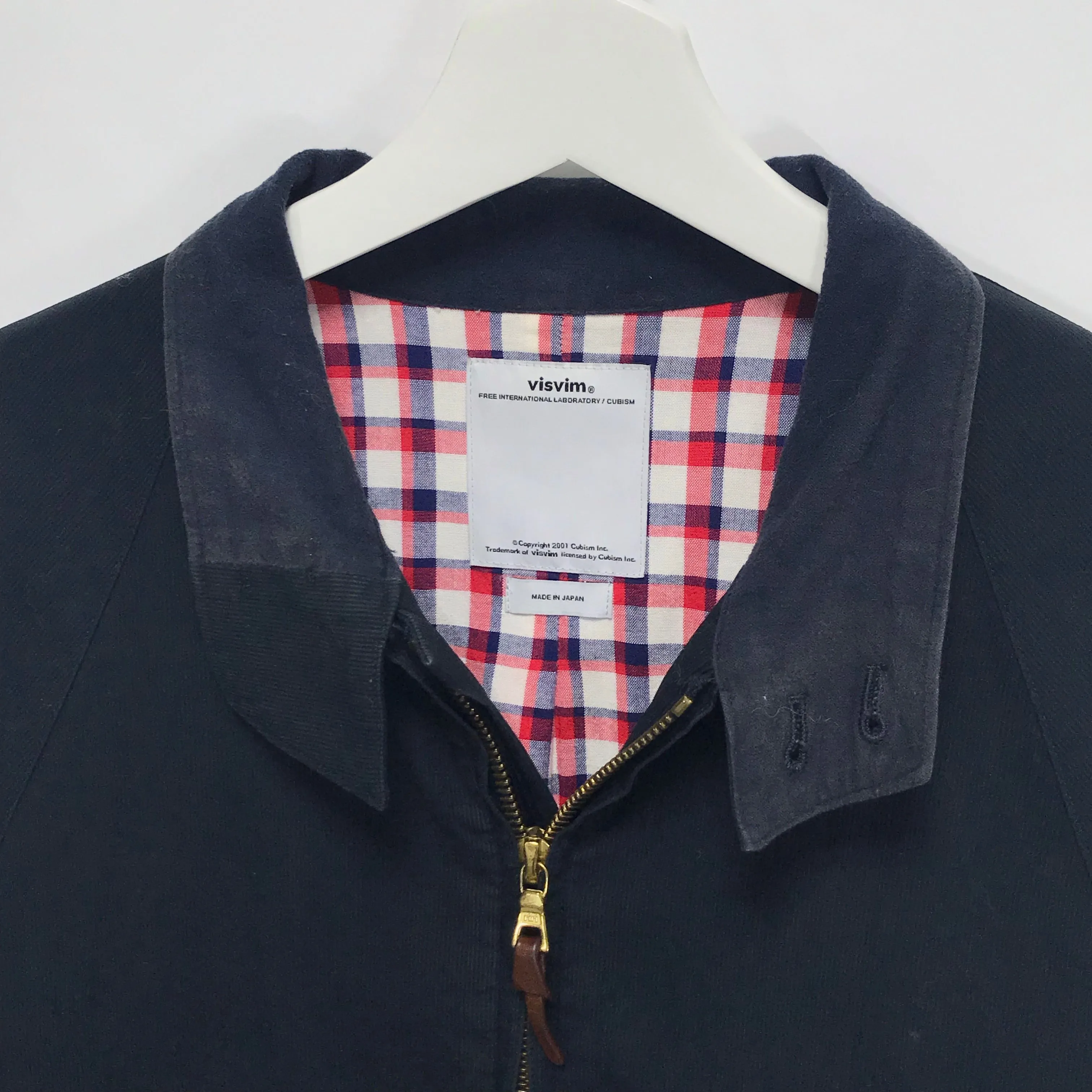[S] Visvim 11SS Ketchikan PiqueJacket Corduroy Navy