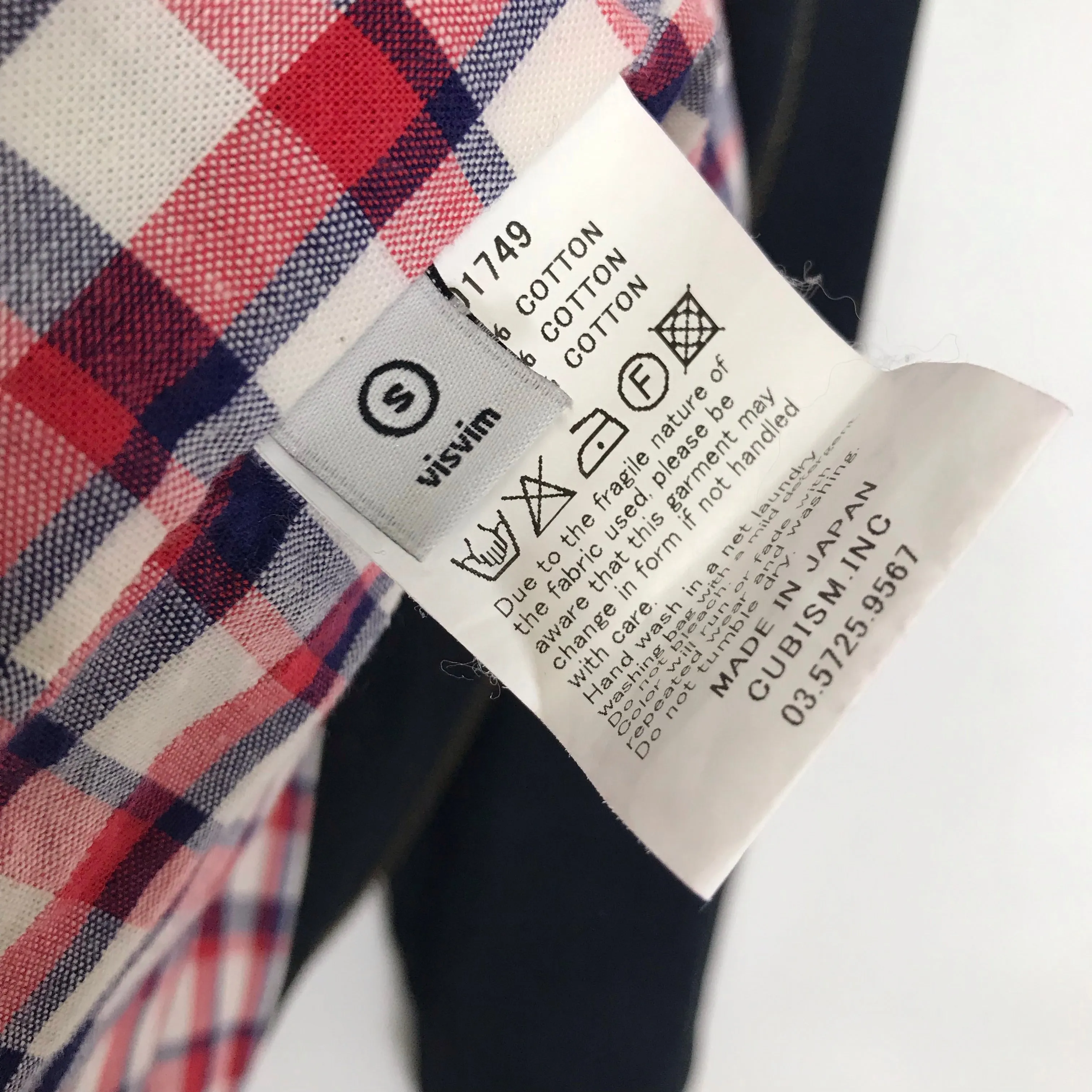 [S] Visvim 11SS Ketchikan PiqueJacket Corduroy Navy