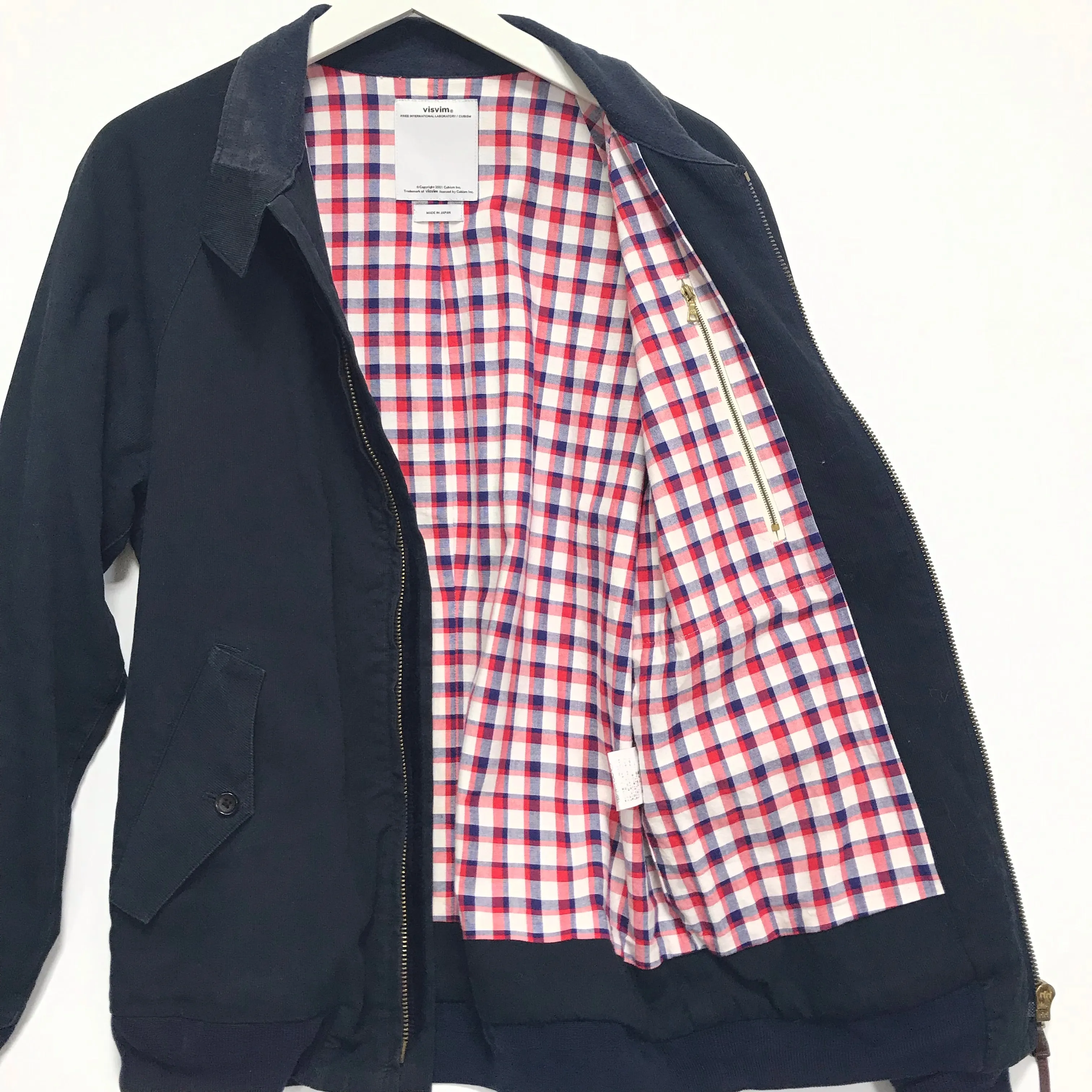 [S] Visvim 11SS Ketchikan PiqueJacket Corduroy Navy