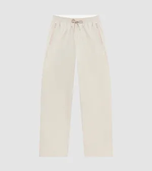 Shell Trackpants Ivory